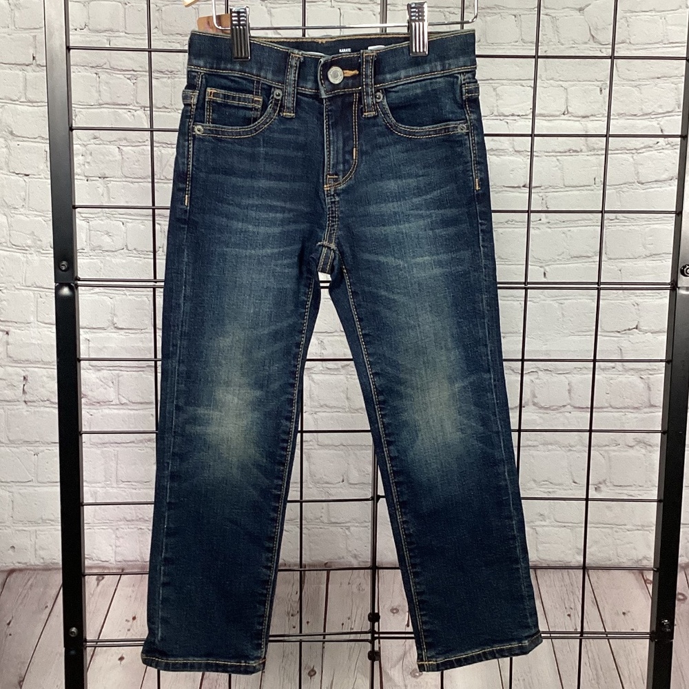 1756. Old Navy Boys Medium Wash Jeans EUC Size 5